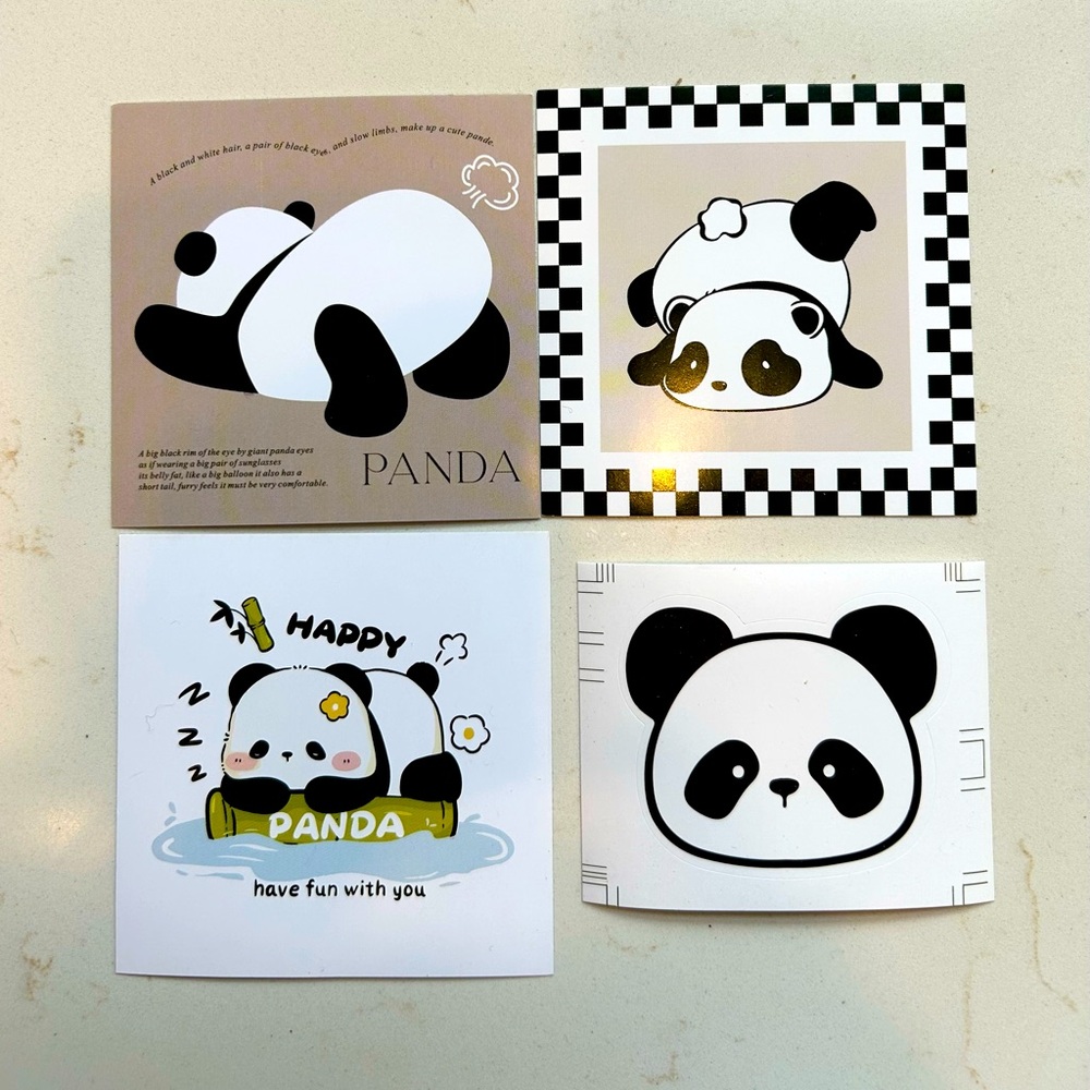 Lovely Panda candleholder and candle gift set. NWOT - Picture 4 of 11